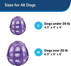 PetSafe Busy Buddy Kibble Nibble - Dog Toy - Treat and Food Dispenser - Slow Feeder