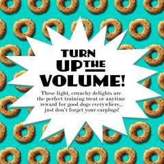 Premium Crunchy Dog Treats - Banana Recipe.