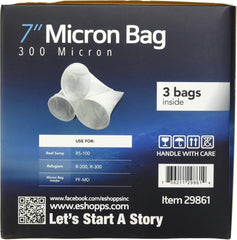 ESHOPPS Round Filter Socks | 3 Pack | 300 Micron