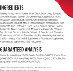 Nulo Freestyle Freeze-Dried Raw, Ultra-Rich Grain-Free Dry Cat Food for All Breeds and Life Stages with BC30 Probiotic for Digestive and Immune Health, Turkey & Duck