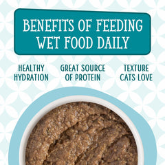 Weruva Cats in The Kitchen Slide N' Serve Grain-Free Natural Wet Pate Cat Food Pouches, Cat Times at Fridgemont
