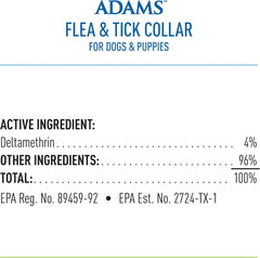 Flea & Tick Collar Plus for Dogs & Puppies |2 Pack |12-Month Protection |One Size Fits All Dogs & Puppies 12 Weeks and Older |Kills Fleas and Ticks |Repels Mosquitoes