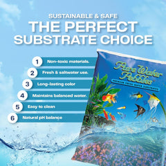 Neon Fruit Delight Aquarium Gravel - 5 lbs - Non-Toxic, Colorfast, Vibrant Substrate for Aquariums, Terrariums, Ponds & Crafts