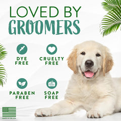 TropiClean Cocoa Butter Ear Wash for Dogs & Cats | Alcohol Free Dog Ear Cleaner Solution | Pet Ear Wash Derived from Natural Ingredients |