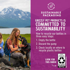 Grizzly Pet Products Krill Oil Liquid Antioxidant Product for Dogs and Cats, 8 Ounce