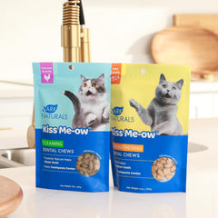 Ark Naturals, Kiss Me-Ow Cleaning Chicken Dental Chews