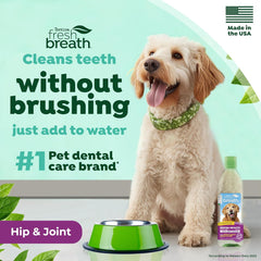 TropiClean Fresh Breath | Breath Freshener and Teeth Cleaning Solution | 16 oz