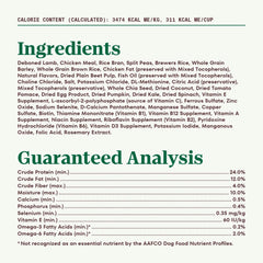 Nutro Natural Choice Senior Dry Dog Food, Lamb and Brown Rice Recipe, 30 lbs