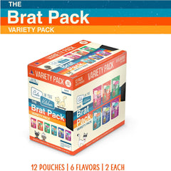 Weruva Cats in The Kitchen Slide N' Serve The Brat Pack Variety Cat Food Pouches