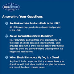 Barkworthies Chicken Wrapped Collagen Sticks - Palatable, Durable Snack