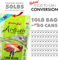 Grandma Lucy's Artisan Grain Free Lamb Freeze Dried Dog Food