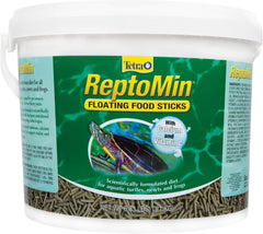 TetraFauna Tetra ReptoMin Floating Food Sticks, For Aquatic Turtles, Newts and Frogs
