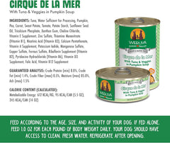 Weruva Classic Dog Food, Cirque de la Mer with Tuna & Veggies in Gravy