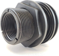 Lifegard Aquatics Double Threaded Bulkhead