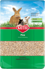 Kaytee Small Animal Pine Bedding For Pet Guinea Pigs, Rabbits, Hamsters, Gerbils, and Chinchillas, 113 Liter
