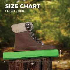 Playology Hound2O Outdoor Dog Toys | Treater Toy Fetch Stick for Dogs | Bright Toy Chew Stick | Easy to Clean, & Made from Non-Toxic Rubber Materials