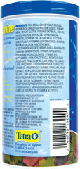 TetraMarine Large Saltwater Flakes, Nutritionally Balanced Fish Food for Saltwater Fish, 5.65 oz