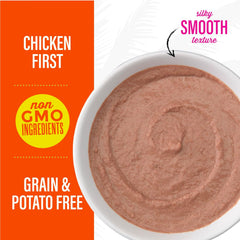 Tiki Cat Luau Velvet Mousse, Chicken in Broth, Complete Nutrition for Balanced Diet, Wet Cat Food For All Life Stages