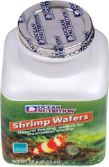 Ocean Nutrition Shrimp Wafers - Sinking Shrimp Food for Freshwater Shrimp Tank (Neocaridina, Caridina, Ghost Shrimp Live, Amano, Cherry) - Enriched with Essential Vitamins & Proteins - 0.53 oz (15 g)