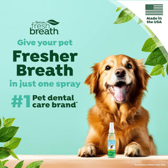 TropiClean Fresh Breath Oral Care Spray for Dogs & Cats