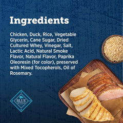 True Chews - Blue Buffalo True Chews Premium Jerky Cuts Dog Treats, Made in the USA with Natural Ingredients, Duck