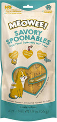 Savory Spoonables with Real Chicken, Salmon and Duck for Cats, Treat Your Cat to Triple Flavor Squeezable Lickable Wet Treats with Built-in Spoon for Less Mess
