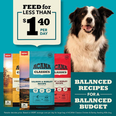 ACANA™ Classics Dog Food Salmon & Barley Recipe Dry Dog Food