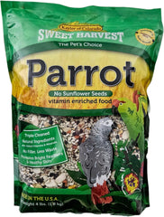 Parrot Bird Food (No Sunflower Seeds) - Seed Mix for a Variety of Parrots