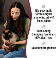 Nature's Miracle Intense Defense Odor Control Litter, 20 Pounds, Odor Control