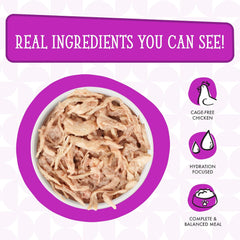 Weruva Dogs in The Kitchen, Love Me Tender with Chicken Breast Au Jus Dog Food 2.8-oz Pouch(Pack of 12)