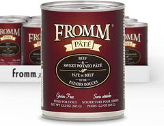 Fromm Beef & Sweet Potato Pate Dog Food - Premium Wet Dog Food - Beef Recipe - Case of 12 Cans