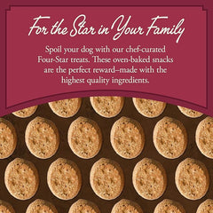 Fromm Four-Star Nutritionals Salmon with Sweet Potato Dog Treats - Premium Oven Baked Dog Snacks - Salmon Recipe - 8 oz