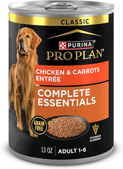Purina Pro Plan Complete Essentials Grain Free Chicken & Carrot Entree Dog 12 / 13 oz
