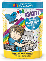 Weruva B.F.F. OMG - Best Feline Friend Oh My Gravy!, Chicken Charge Me Up with Chicken in Gravy