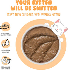 Weruva Kitten, Tuna & Salmon Formula in a Hydrating Purée (Pack of 12)