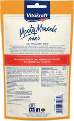 Vitakraft Meaty Morsels Mini Treats for Dogs - Chicken with Beef and Carrots - Super Soft Dog Treats for Training