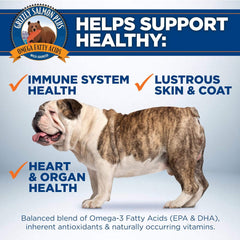 Grizzly Pet Products Salmon Plus Omega 3-6-9 Food Supplement for Dogs and Cats