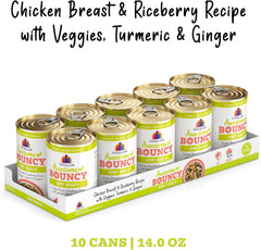 Weruva Awesome Bouncy Wet Dog Food, Chicken & Brown Rice with Veggies