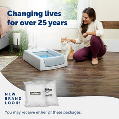 PetSafe ScoopFree Odor Control Crystal Cat Litter, Fresh Scent, 8 Lb Bag