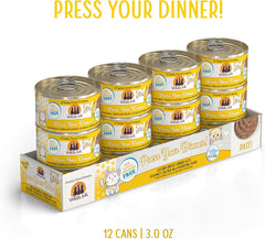 Weruva Classic Cat Paté, Press Your Dinner with Chicken