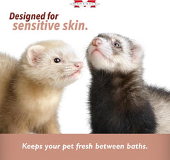 Marshall Pet Products Natural pH Balanced, Tearless Original Ferret Deodorizing Shampoo with Baking Soda, Baby Fresh Scent, 8 oz