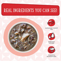 Weruva Cats in The Kitchen Mack, Jack & Sam with Mackerel, Skipjack & Salmon in Gravy Cat Food