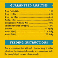 Zuke's Puppy Naturals Dog Training Treats, Pork & Chickpea Recipe, Nutrient