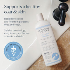Veterinary Formula Flea and Tick Shampoo for Dogs and Cats