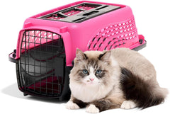 Petmate Dog Crates for Small Dogs & Cat Carriers, Two-Door Plastic Pet Kennel, Top & Front Loading, Made in USA