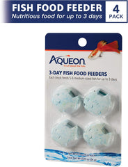 Aqueon® 3 Day Tropical or Goldfish Vacation Feeder 4 Count