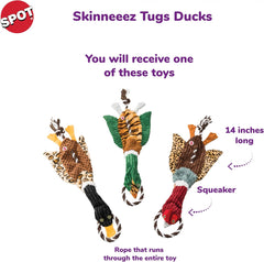 Skinneeez Duck Tug Toy