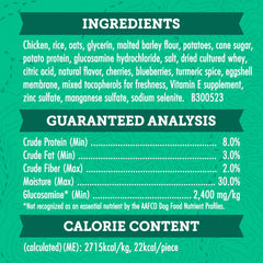 Zuke’s Hip and Joint Support Dog Treats for Adult Dogs of All Sizes, Senior Dog Treats made with Real Chicken