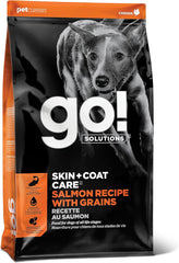 Go! Solutions Skin + Coat Care, Dry Dog Food, Salmon Recipe with Grains