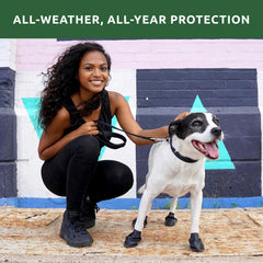 Pawz Purple Water-Proof Dog Boots, 12 Disposable-Reusable Boots